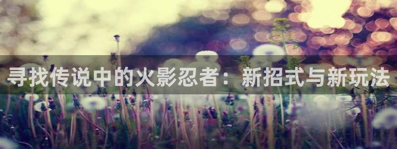 大神28预测手机版下载：寻找传说中的火影忍者：新招式与新玩法